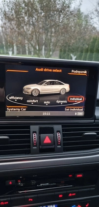 Audi A6 cena 109000 przebieg: 134000, rok produkcji 2017 z Bielawa małe 277